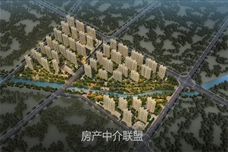 城北雍和府3室2厅1卫103m2毛坯房